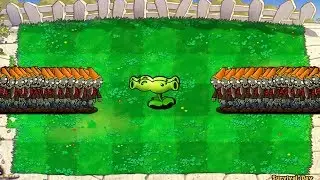 Plants vs Zombies Hack - 9999 Conehead Zombie vs Split Pea