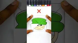 Sprunki OC Bambi Mind Blowing Paper Folding Puzzle 🧩 #sprunki #viralvideo