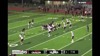 Highlights- Football- Calallen vs La Feria 10-7-22
