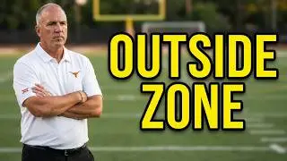 Texas OC/OL Coach Kyle Flood - Outside Zone