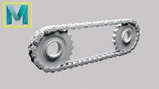 How to create chain animation with Autodesk Maya Part 02