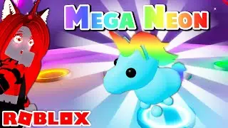 MEGA NEON DIAMOND UNICORN In Adopt Me! (Roblox)