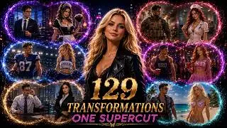 Male to Female Transformation Supercut💖 129 Magical MtF AI Transformations in One Video