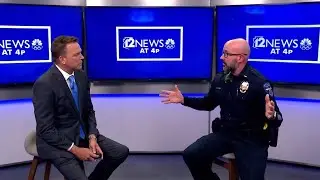 Lt. Mike Hayes Sits Down with 12 News' Troy Hayden to Discuss the New Photo Radar Program in Tempe