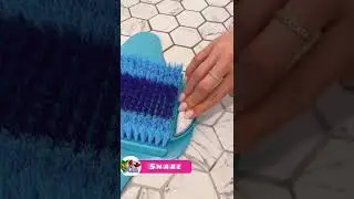 Shower Foot Scrubber with Pumice Stone💥Bathroom Must haves!