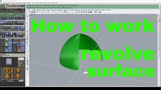 How to work revolve rhino4/5/6 matrix7/8/9 class room hindi/Bangla #cad #jewellery