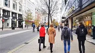 Walking London Oxford Street in Lockdown | November 2020