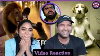 Funny Animal Sambavagal🤣🐕😝😄| Magnet Family 2.0 Video Reaction | Tamil Couple Reaction