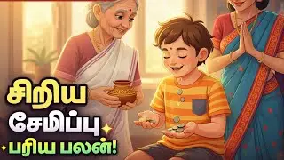 சிறிய சேமிப்பு பெரிய கனவு | Tamil Kids Moral Story