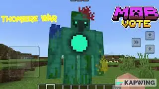 Thomiere War's Mob Vote: March mobs: Sea Golem VS Cosmic Body Guard VS Wildfire/ Hovering Inferno