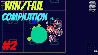 Agar.io - Win/Fail Compilation #2