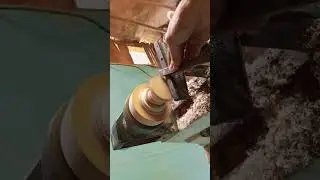 Wood turning fails caught on camera