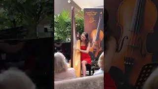 Cadi Glwys, part of Fishguard Festival of Music! #tripleharp #livemusic #harpist #pembrokeshire