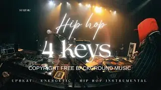 Energetic Party Vibe - Hip Hop 4 Keys | Copyright Free Background Music | Sj Music