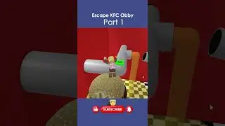 [Escape KFC Obby] Part 1 #roblox #games #robloxgames #gameplay #satisfying #obby #gaming #shorts