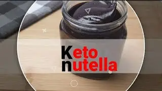 Easy Keto Nutella | Low carb| أطيب نوتيلا صحية للكيتو بثلاث مكونات|قليل الكربوهيدرات