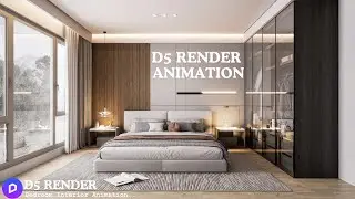 Interior Animation In D5 Render | Bedroom Animation.