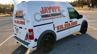My mobile mechanic set up van 1