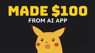 How I Made My First 100$ by Building an Ai App