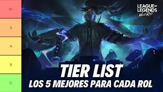 TIER LIST PARCHE 6.3D DE WILD RIFT: LOS 5 MEJORES CAMPEONES DE CADA ROL PARA SUBIR ELO EN RANKED