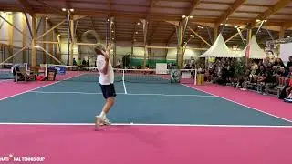 Match en 10 contre le directeur de la National Tennis Cup (Ex-15e Fran&ccedil;ais Christophe Lesage)