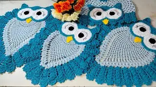 🚨🥰🧶Jogo de banheiro de coruja🦉demorei mais finalizei, 🦸🏾‍♀️rumo aos 500 inscritos 🤗👑