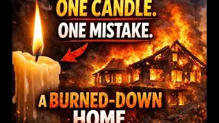 &ldquo;One Candle. One Mistake. A Burned-Down Home.