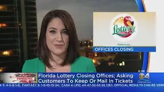 Florida Lottery Is Closing Its Offices