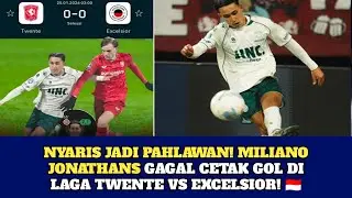 Miliano Jonathans Nyaris Cetak Gol, Twente vs Excelsior Berakhir Imbang 0-0! 🇮🇩