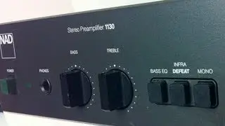 NAD 1130 Preamp Line Driver Output Voltage Tested DD-1 o'scope preamplifier