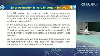 Bin Wang: The DRP-4DVar Data Assimilation Method: Theory and Applications #ICBS2025