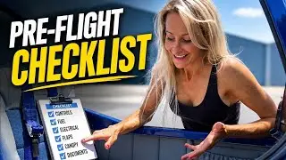 How I Do the Pre-Flight Checklist on My Light Sport Aircraft 📃👀🛩️