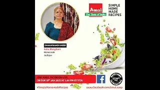 Chef Asha Menghani, Episode 9379 #SimpleHomemadeRecipes Facebook Live