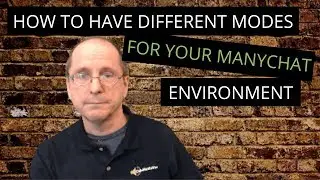 How to setup a ManyChat Development Production Mode