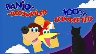 Banjo: Recompiled (Banjo Kazooie Native PC Port) Full Game Longplay 100% Completed - no commentary