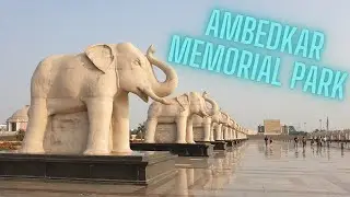 Ambedkar Memorial Park // Lucknow #ambedkarmemorialpark