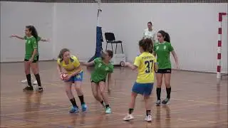 Andebol: CA Le&ccedil;a - Promov Rebordosa U13W MAR2022