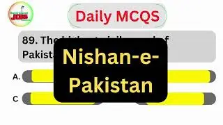 The highest civil award of Pakistan is? Important MCQS for FPSC,PPSC #quiz #solvedmcqs #mcqs