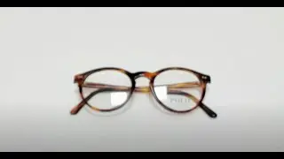Polo Ralph Lauren Eyeglasses Model-PH2083 Color-5007 Shiny Striped Havana