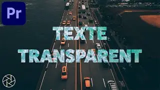Comment faire des TEXTES TRANSPARENTS | tuto premiere pro