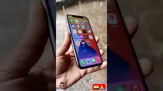 Iphone X in Rain water Test 💦❤️|बारिश मे आईफोन 💦💦 #Shorts #watertest  #iphonex #youtubeshorts