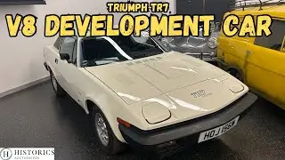 История опытного образца Triumph TR7 V8 1981 года | Редкий заводской прототип | Исторические аукц...