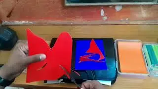Drawing sheet chart paper how to make✂️pigeon🕊️