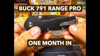 BUCK RANGE PRO / 1 MONTH - VIDEO 74 #edc #buck #knifecollection #knifecommunity #range