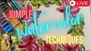 Quick ideas for painting with watercolor