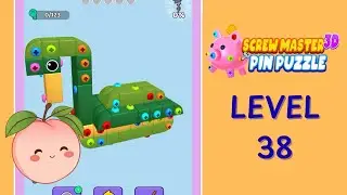 Screw Master 3D Level 38 Solution Walkthrough | Duck 🦆 | Full Gameplay | HD