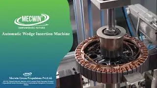 Automatic Wedge Insertion machine -MECWIN Hob Motor assembly line