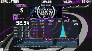 Stepmania/ITG Stamina [17][196] Tough Enough - 92.94%