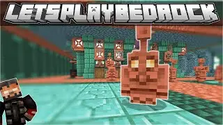 Стоит ли строить медного голема? Давайте поиграем в Bedrock, 2 сезон, 11 серия.
