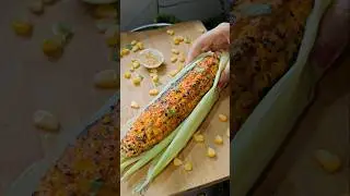 Ultimate Tandoori Corn at Home | Easy Monsoon Snack 🌽🔥 #shorts #corn #viralrecipe #shortsfeed